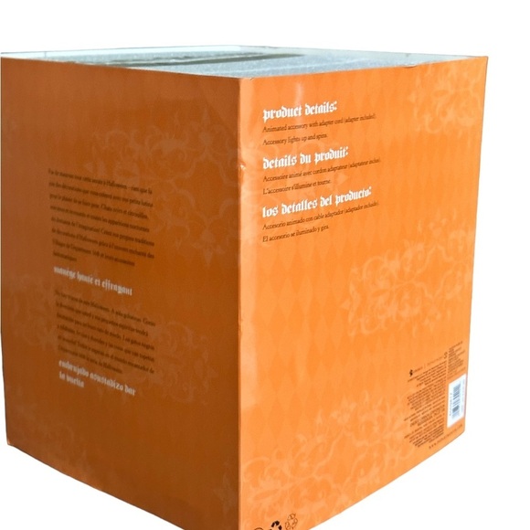 - Department 56 Village Halloween Accessories Haunted Scary Go Round NWB - Picture 6 of 10